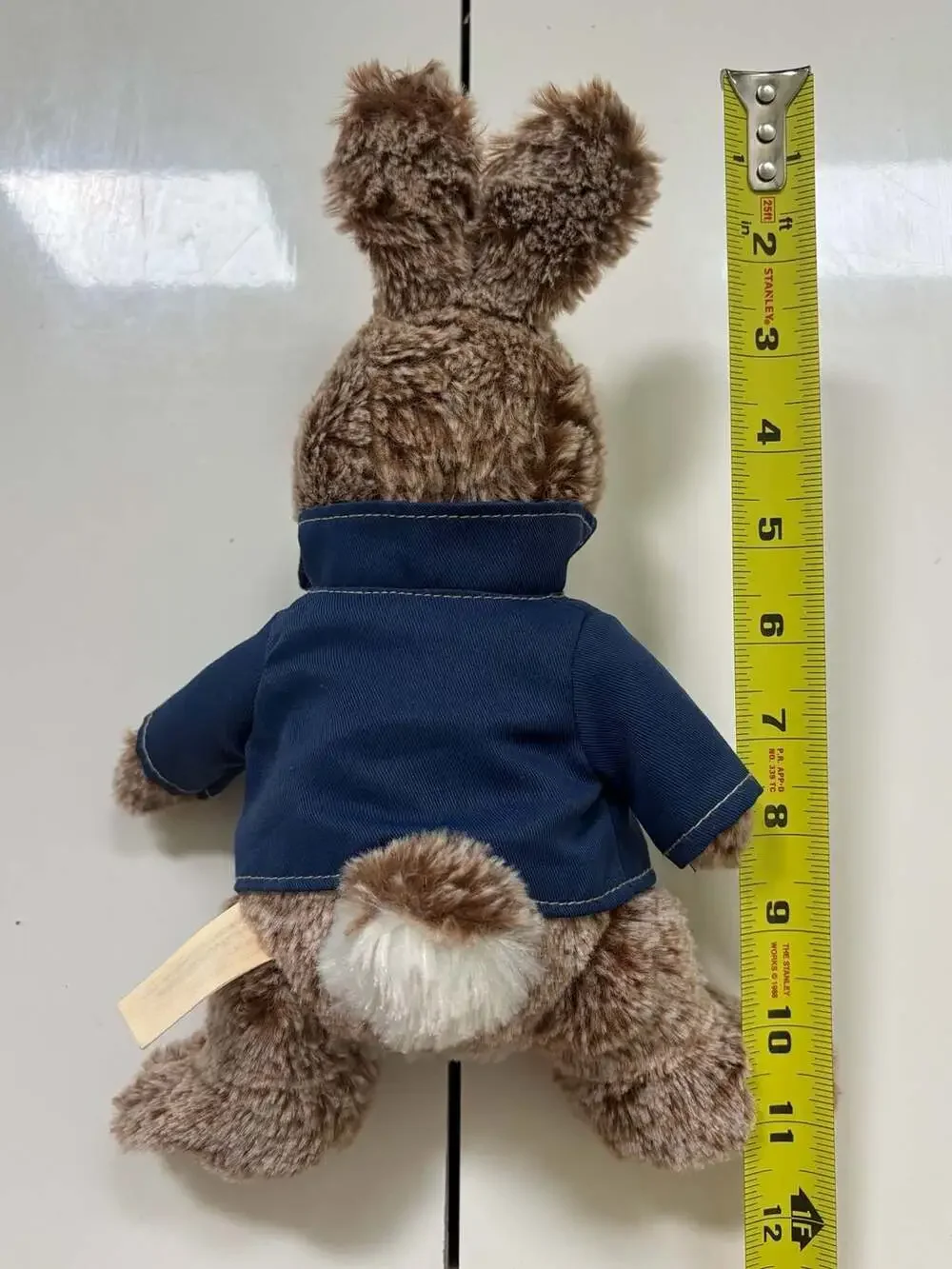Dan Dee Peter Rabbit 2 Movie Plush Rabbit with Blue Jacket 11-inch Jacket